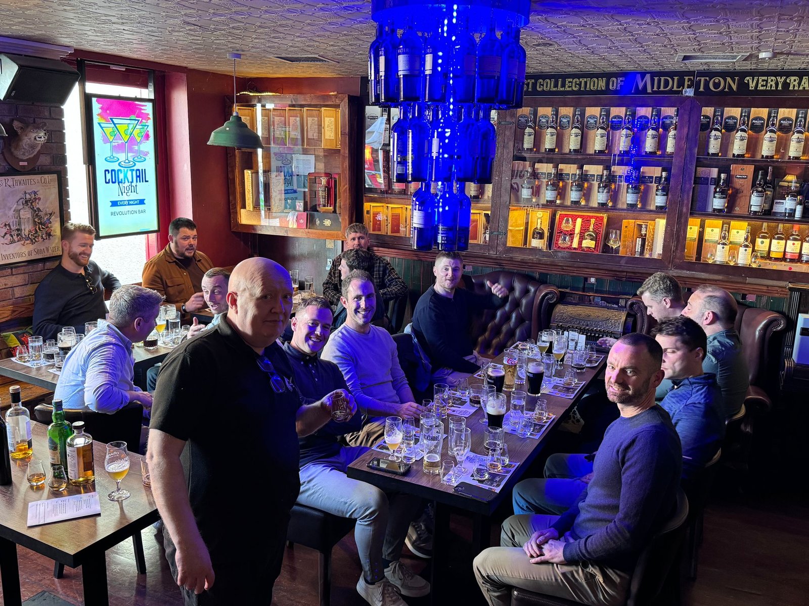 WHISKEY TASTING CLASS AT REVOLUTION WATERFORD