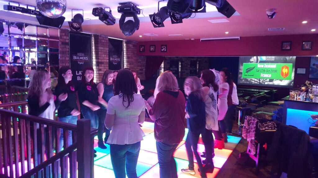 Retro dance night at Revolution